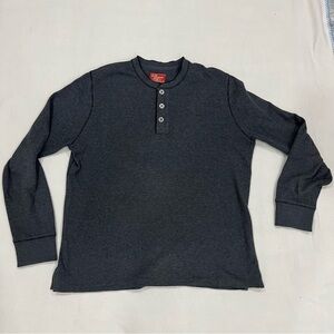 R.M. WILLIAMS MENS Gray Sweatshirt TOP SIZE XL - LONG SLEEVE